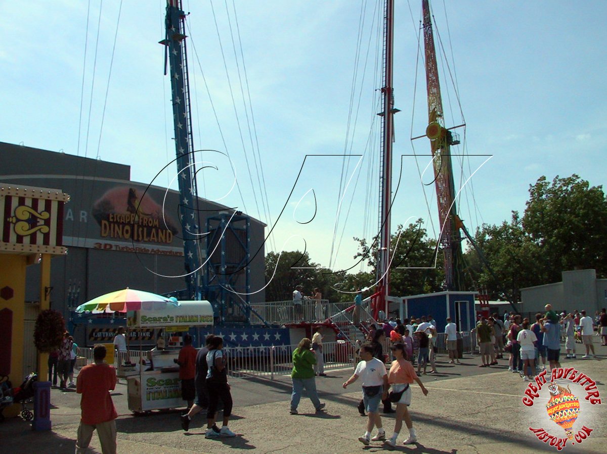 Sling Shot at Six Flags Great Adventure